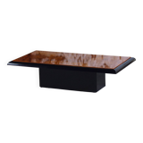 Elm burl coffee table, 1970