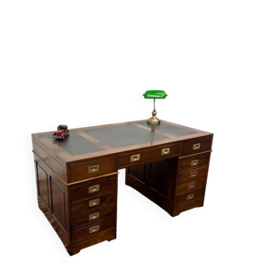 Bureau anglais classique - cuir