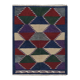 Vintage Turkish handmade rug 109x136 cm