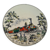 Longwy Plate The Train No. 964