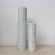 Set of 2 Abstract porcelain Vases by Cuno Fischer for Rosenthal, Germany, 1