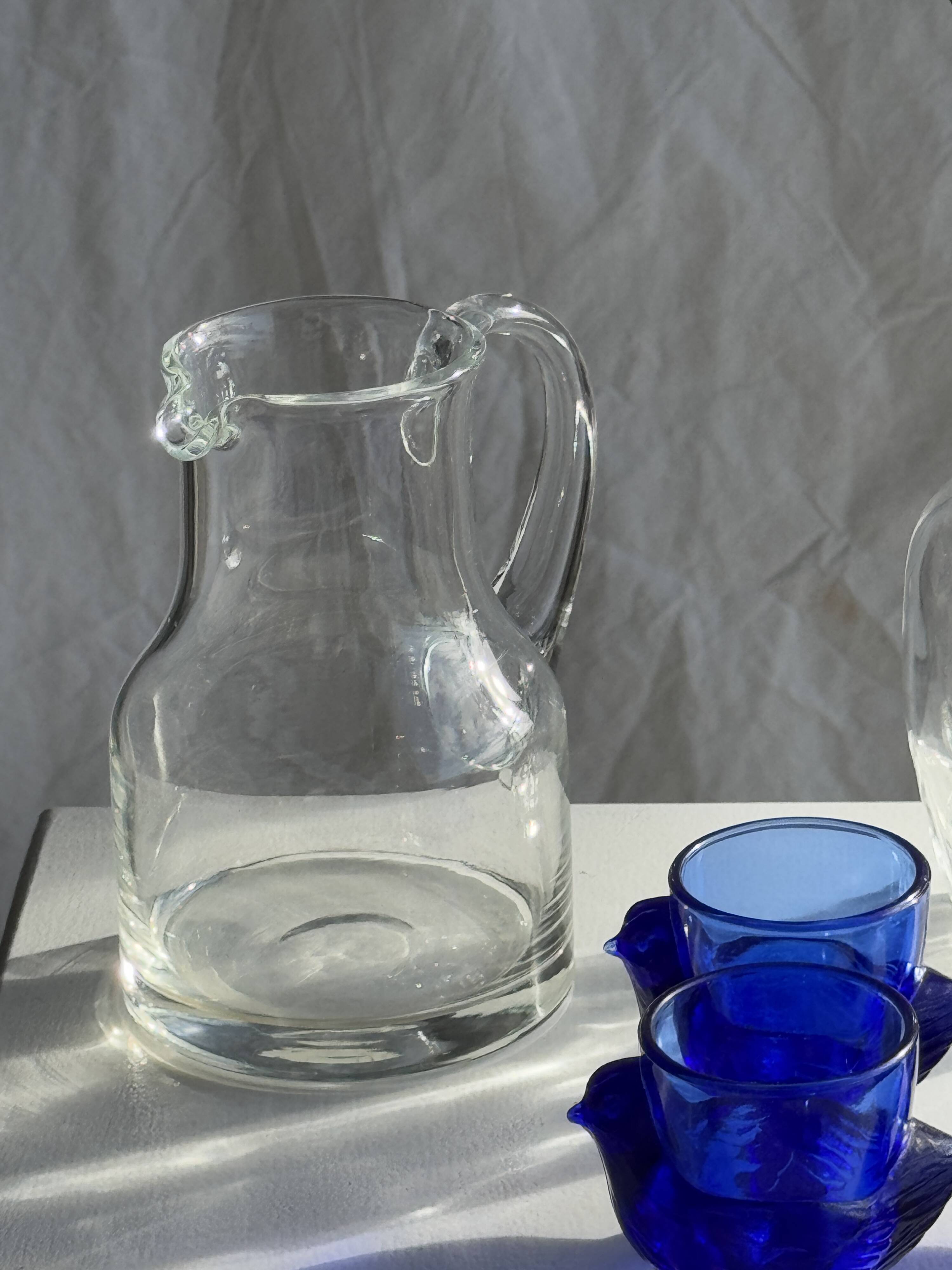 Mini glass pitcher H14
