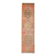3x12 Pumpink Orange Classic Vintage Runner Rug, 90x353Cm SK 20811