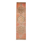 Tapis de couloir classique vintage orange citrouille 3x12, 90x353 cm SK 20811