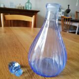 Carafe à liqueur bleu ciel