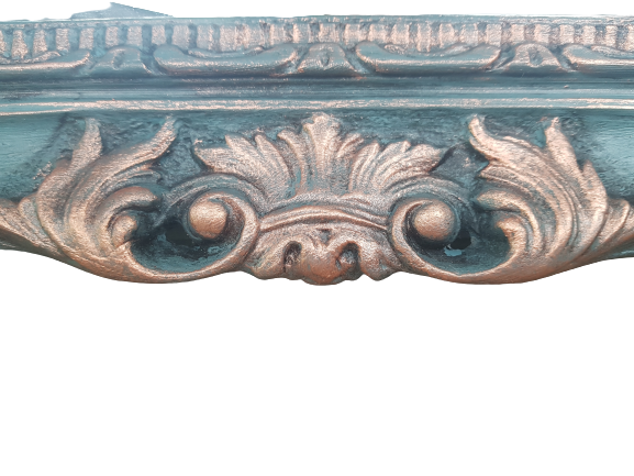 Rectangular mirror circa 1920 - 93x74cm