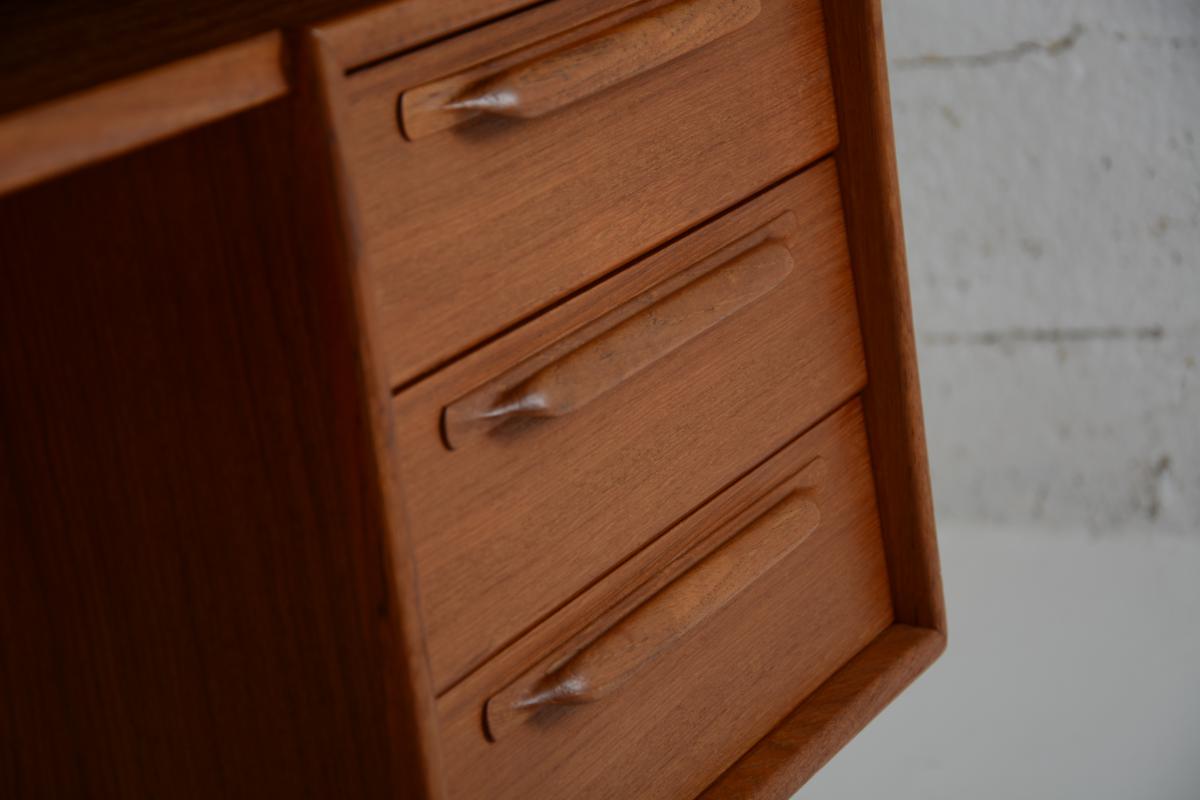 Scandinavian desk teak