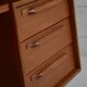 Scandinavian desk teak