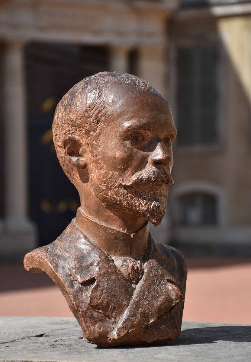 Jules-Augustin Chassin, Portrait of a Man (1889)