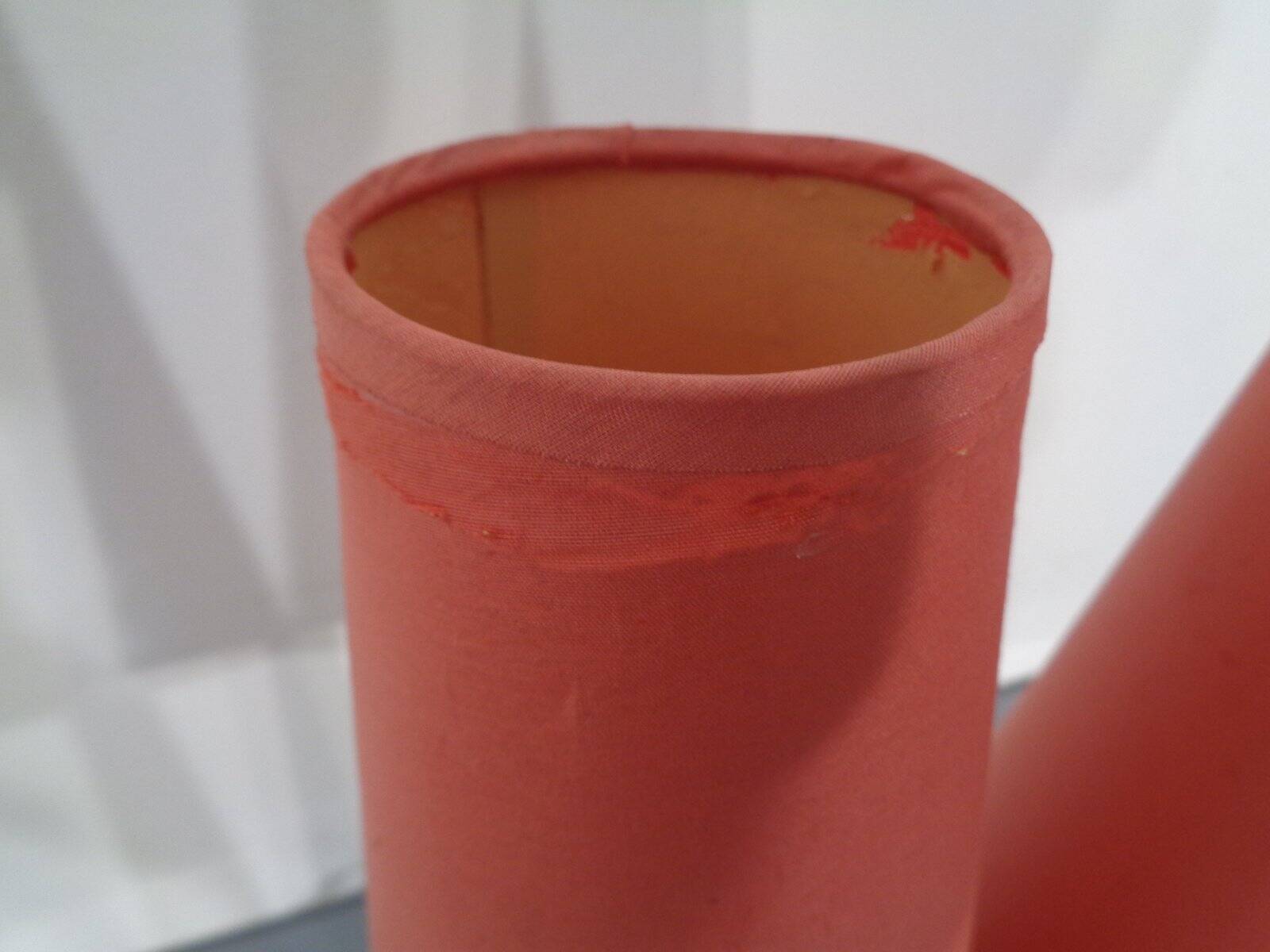 Mid-Century Filigree Danish Teak Table Lamps, 1950s, Set of 2