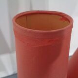 Mid-Century Filigree Danish Teak Table Lamps, 1950s, Set of 2