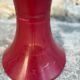 Tabouret tam tam stamp rouge cerise édition originale