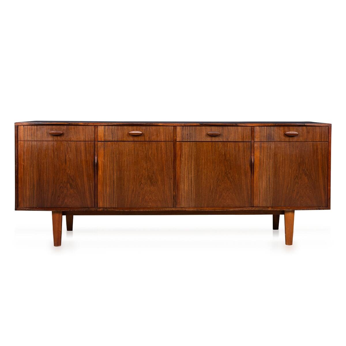 20thC ENGLISH ROSEWOOD SIDEBOARD BY GORDON RUSSELL c.1967