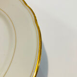 X6 small porcelain plates Czechoslovakia gilded-retro -vintage