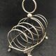 Victorian toast holder breakfast set 6 slices bread