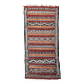 Tapis marocain kilim zayan - 312 x 153 cm.