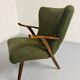 Lot de 2 fauteuils à oreilles « wing chair » design scandinave an 60
