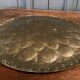Oriental tray in copper or brass engraved XXth