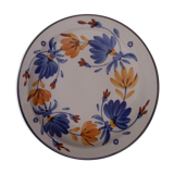 Assiette creuse en faïence de sarreguemines modèle saverne diam 24 cm