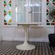 Table ronde pied tulipe