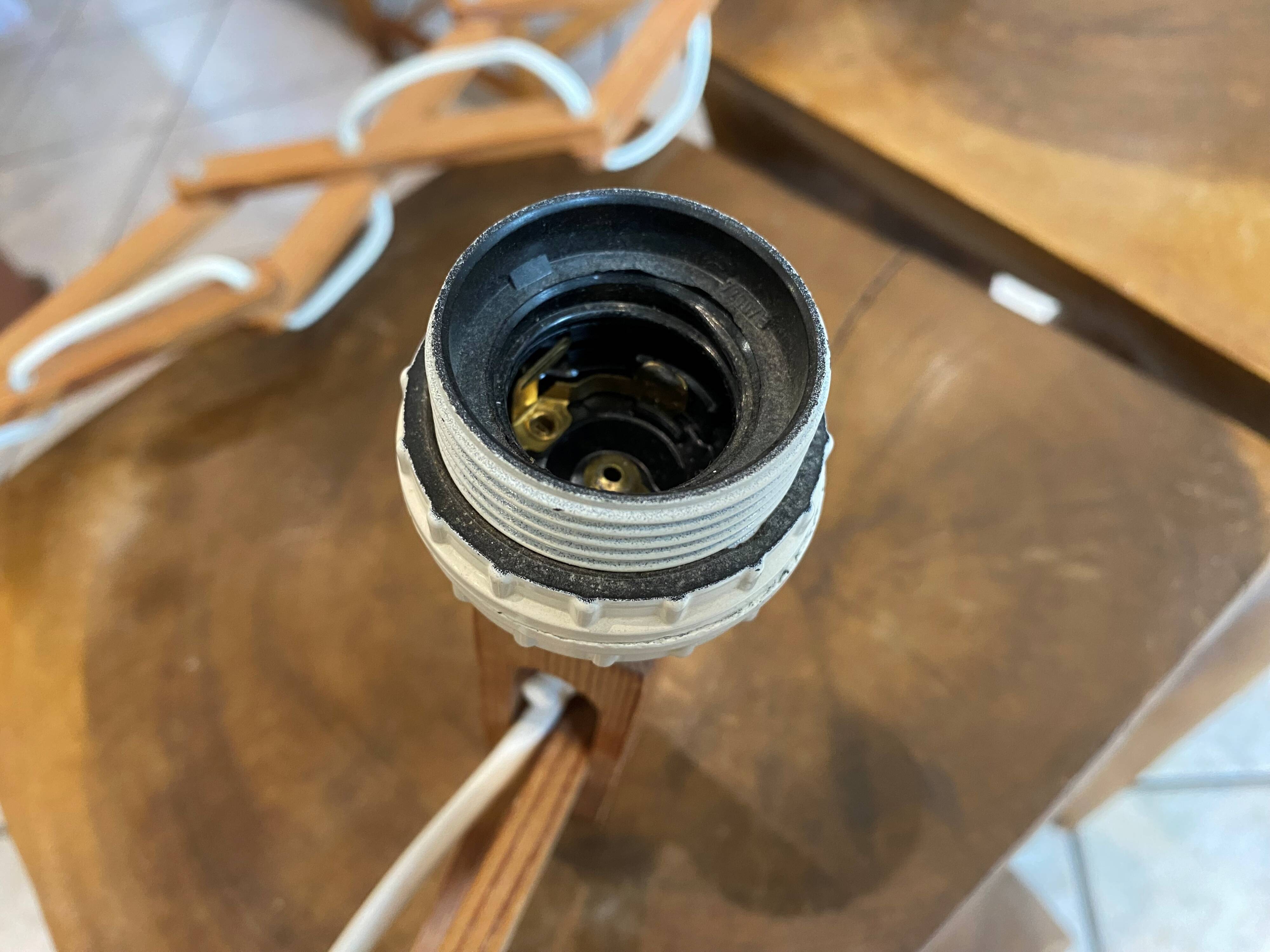 Pair of Translandia Denmark Scandinavian vintage wooden articulated wall lights 1960s