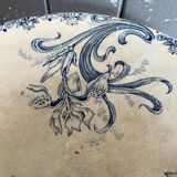 Compotier iron earth earthenware clairefontaine LG model Iris