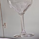 2 large antique champagne coupes, flat rim size - 13.5 cm