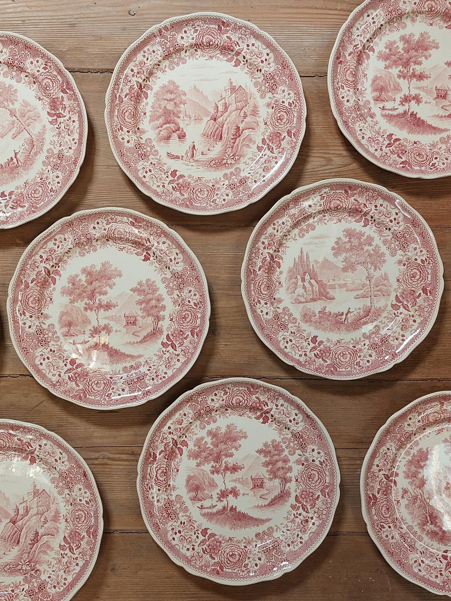 Lot de 6 assiettes plates Villeroy et Boch