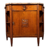 In the style of Dufresne: Art Nouveau period oak sideboard