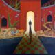 "The Island of Silence" Oil on canvas - Raucq Christian (1947)