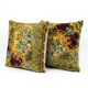Set of 2 vintage velvet cushion covers 51x51 cm