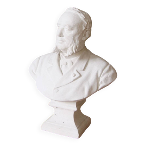 Buste en plâtre ancien