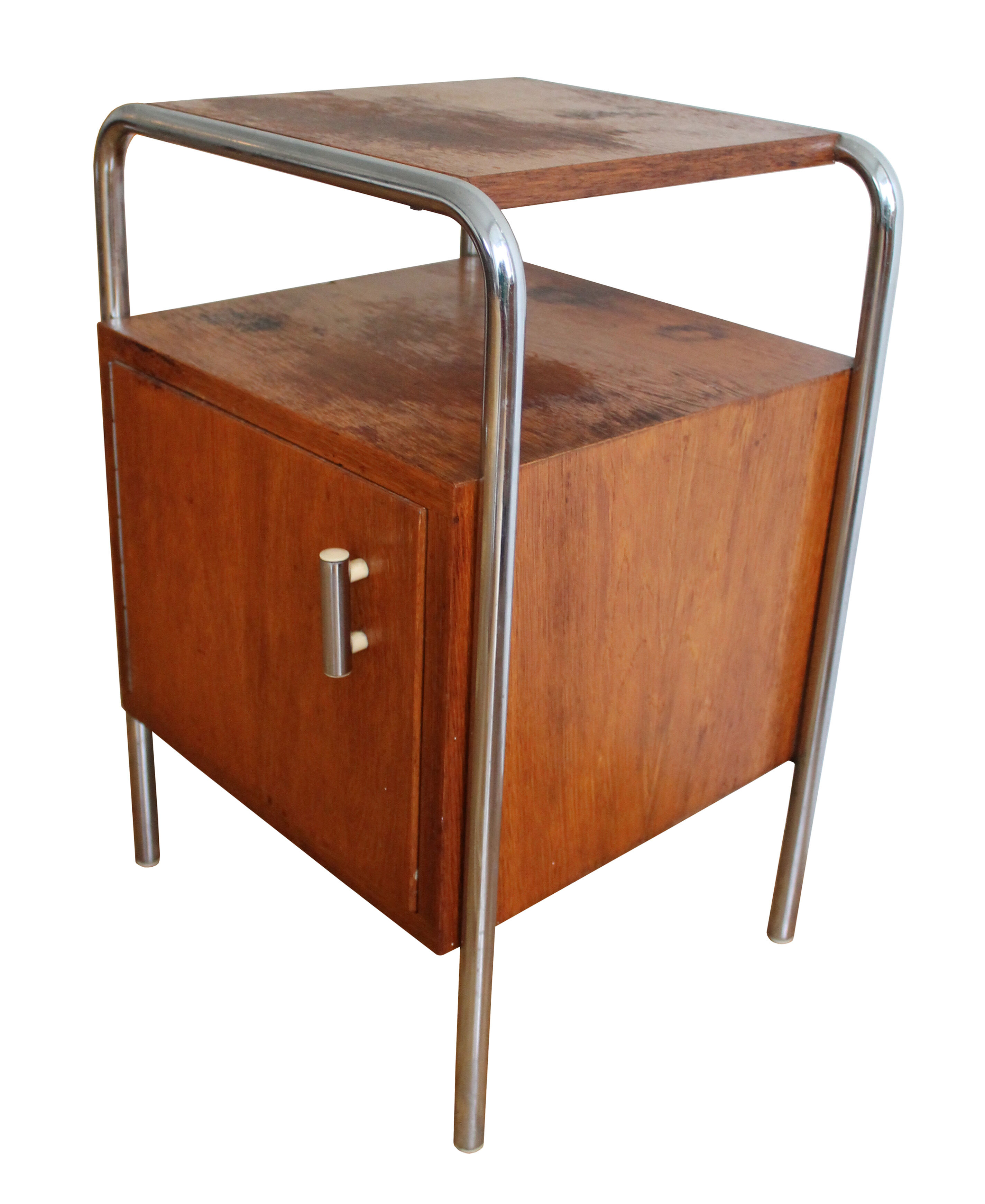Table de chevet moderniste par Mucke Melder
