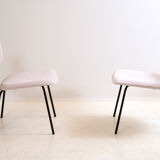 Pair of chairs Sunday C. Sclafert 1950's