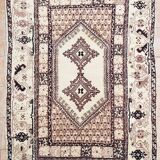 Vintage Berber rug, pure wool, hand-woven 254 x 154 cm