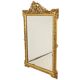 Miroir biseauté doré français antique XL