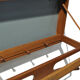 Teak coat rack by Adam Hoff & Poul Ostergaard for Virum, 1950s