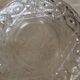 Cut crystal dish, from the 60s