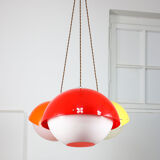 Set of 3 Space Age Pendant Lamps