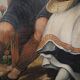 Painting, Bavarian couple, Oil on canvas, 1880