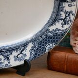 Adderleys Ltd Plate motif Nankin Made in 1912 Blue and white stoneware plate