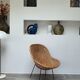 Paire de fauteuils corbeilles en rotin