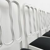 Stylish Ludwik table + 6 chairs. After professional renovation.