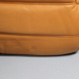 Cognac leather Ligne Roset Togo set from 2010 designed by Michel Ducaroy