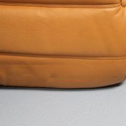 Cognac leather Ligne Roset Togo set from 2010 designed by Michel Ducaroy