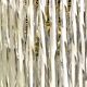 Mazzega two-tone glass chandelier twisted 1960