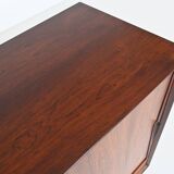 Gunni Omann highboard model 13 in rosewood Omann Jun Denmark 1960