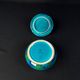 Paul milet (1870-1950) sèvres, turquoise blue bonbonnière, art deco period