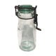 Ideal 25 cl glass jar, engraved glass cap