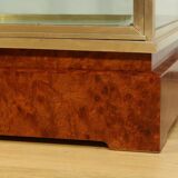 Display Cabinet in Brass and Elm – 1950